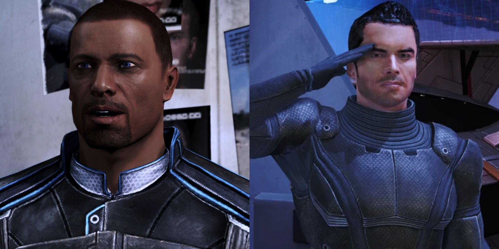 Steve and Kaidan in Mass Effect