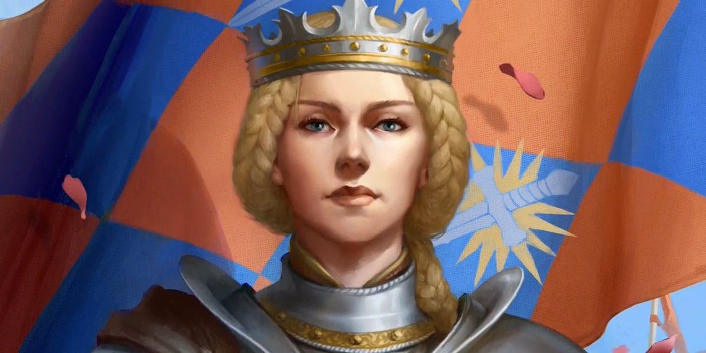 Artwork of Queen Galfrey in Pathfinder WOTR 