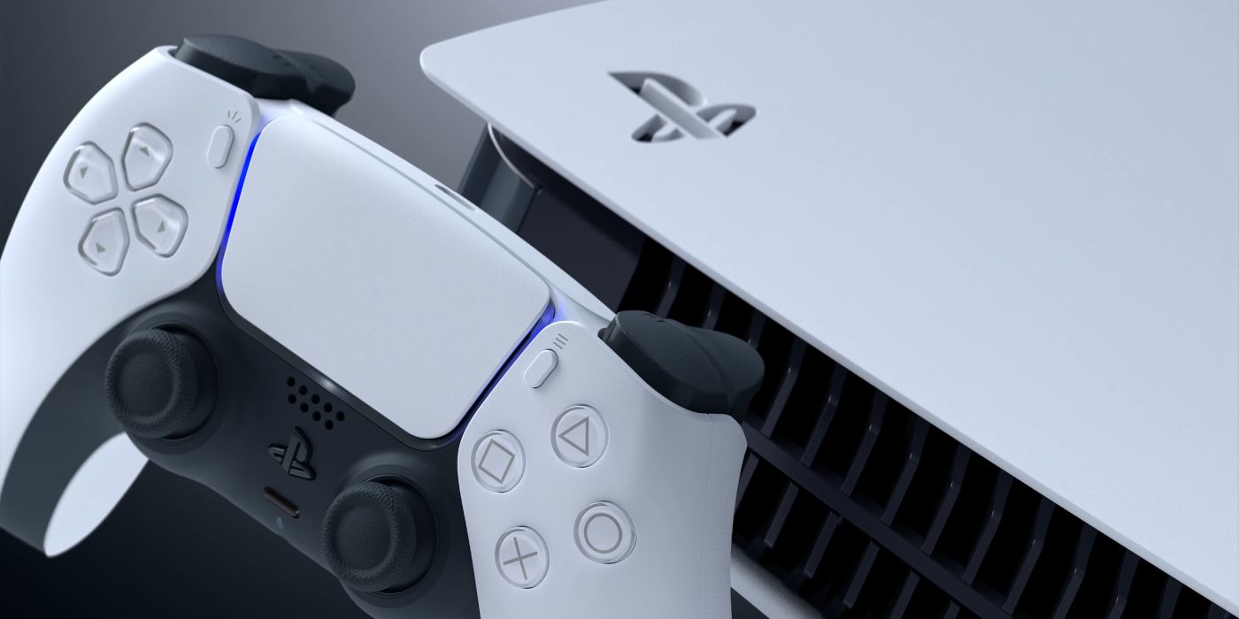 PlayStation 5 Console and Controller Render