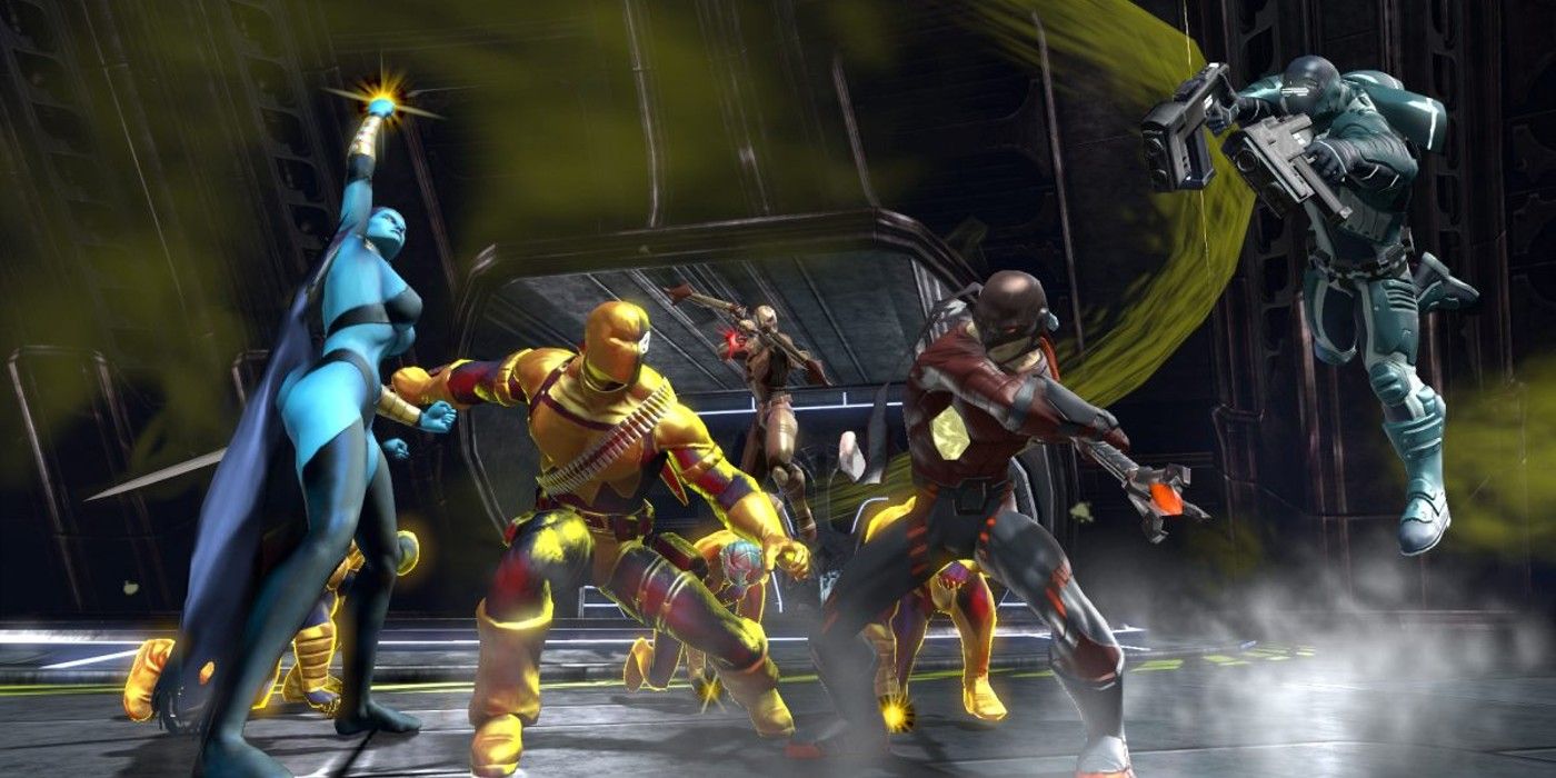 A speedster war amongst players in DC Universe Online