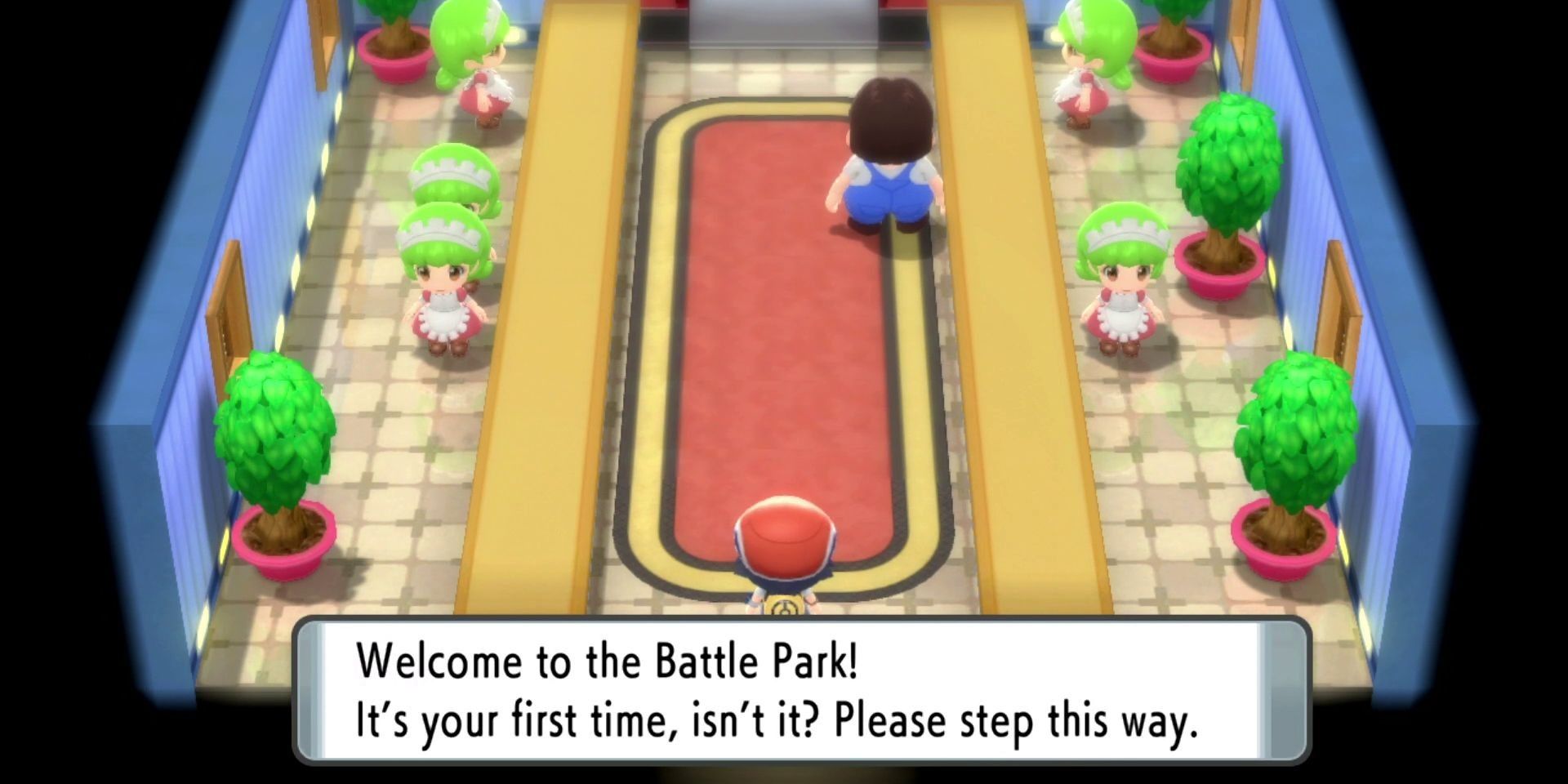 Pokémon Brilliant Diamond &amp; Shining Pearl Battle Park Entrance (&amp; Ability Patch Location)