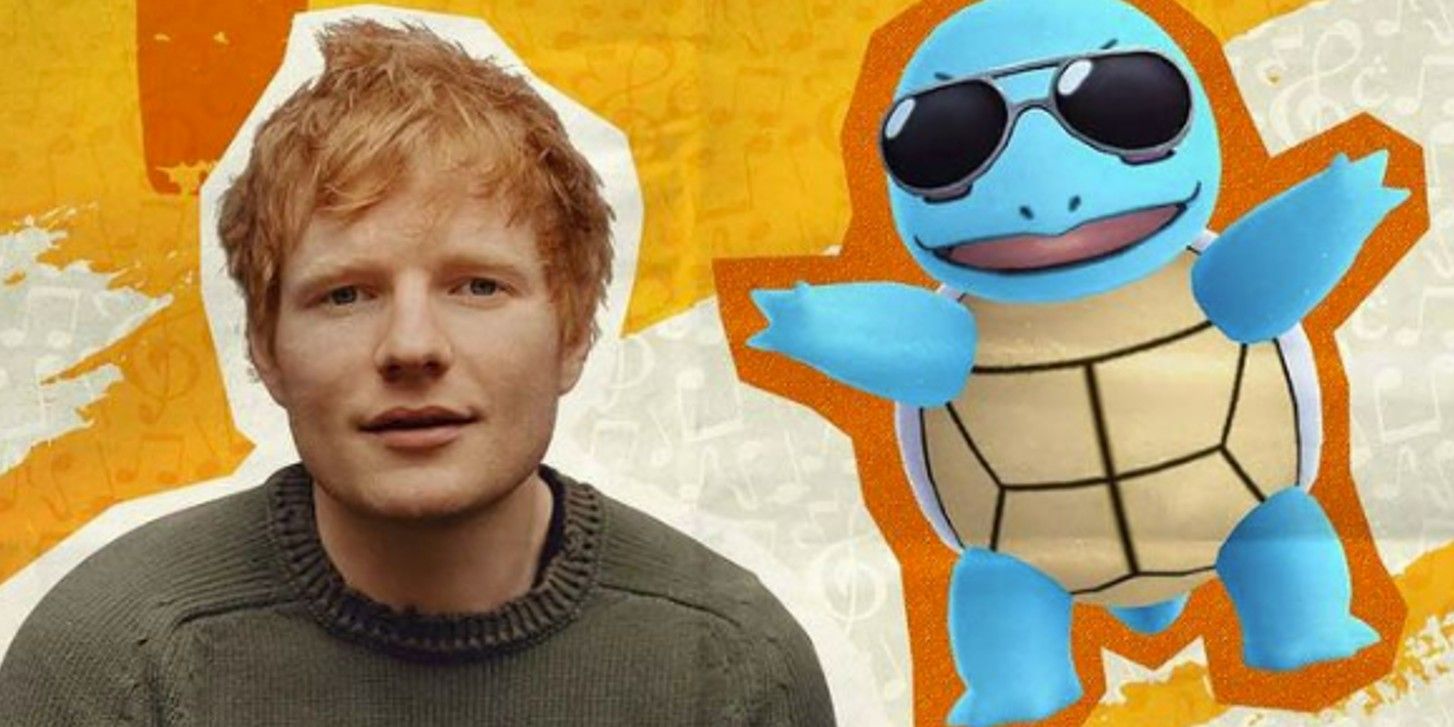 Pokémon GO Ed Sheeran Squirtle With Sunglasses