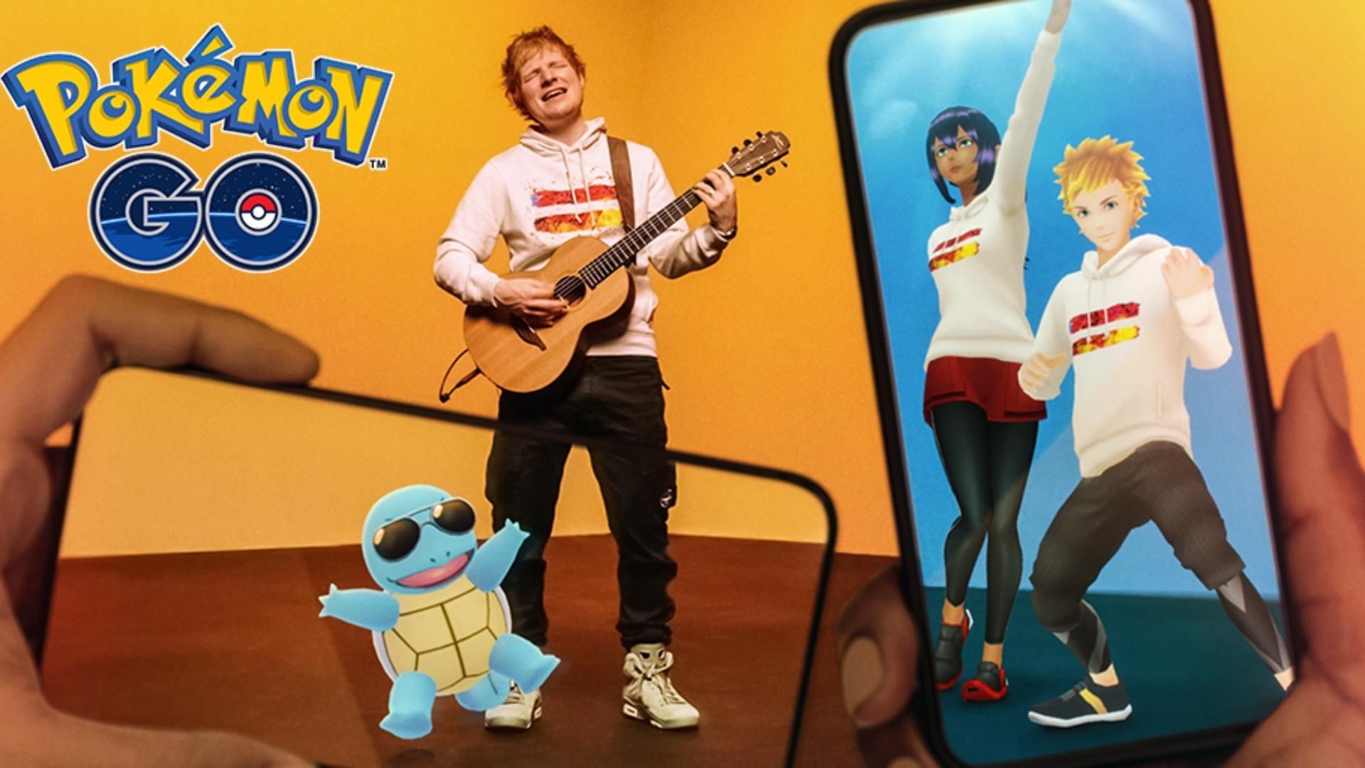 Pokémon Go Ed Sheeran Concert