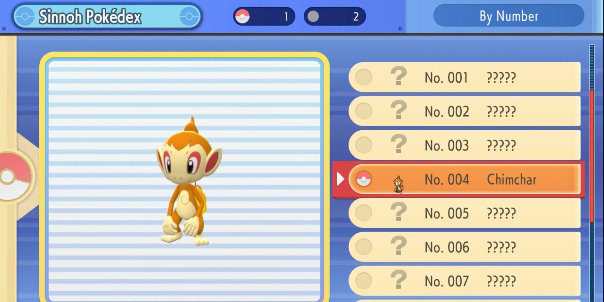 Chimchar  Pokédex