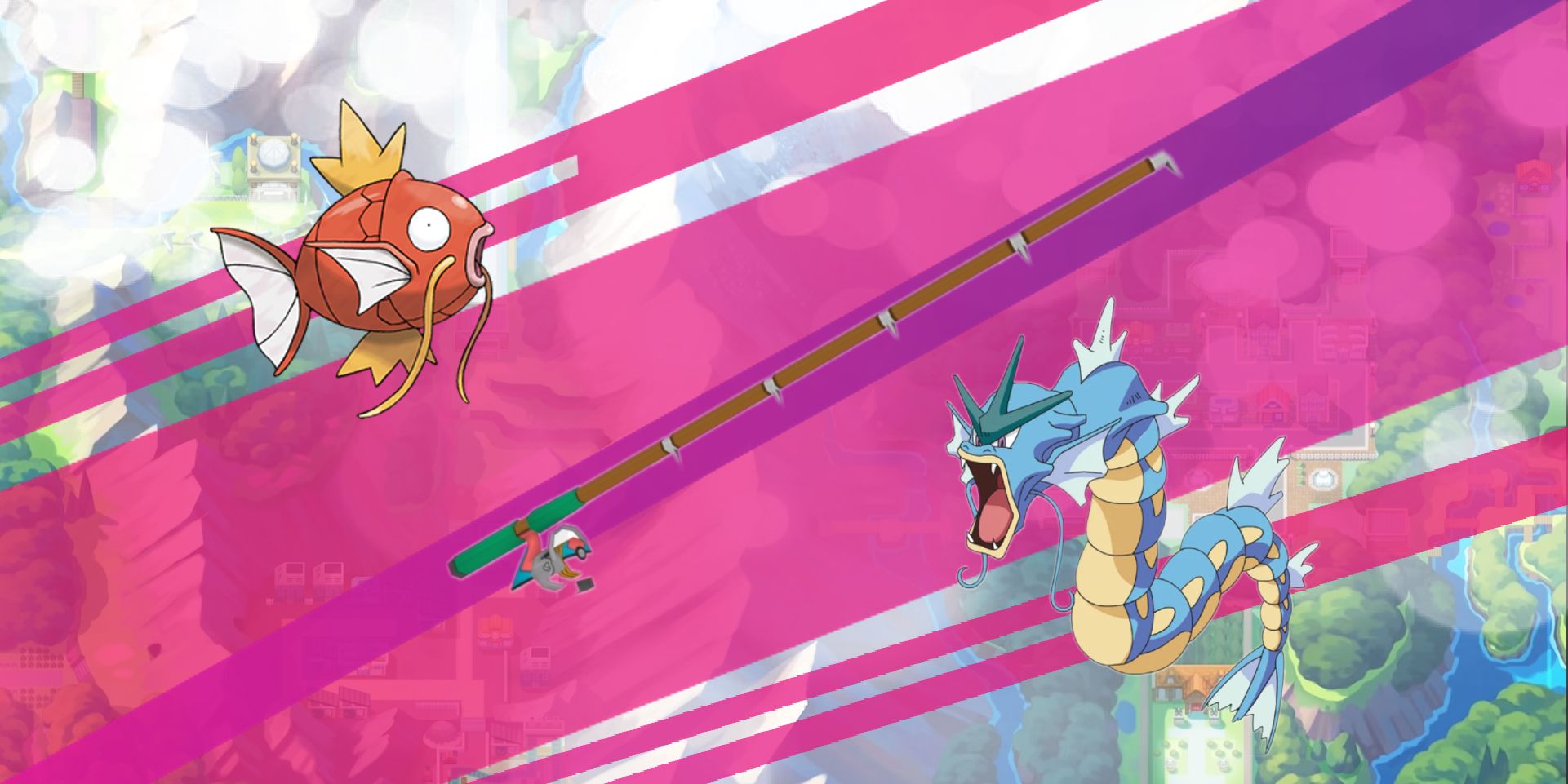 Pokémon Fishing Graphic
