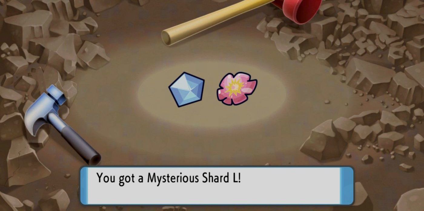 Pokemon Brilliant Diamond and Shining Pearl Mysterious Shard