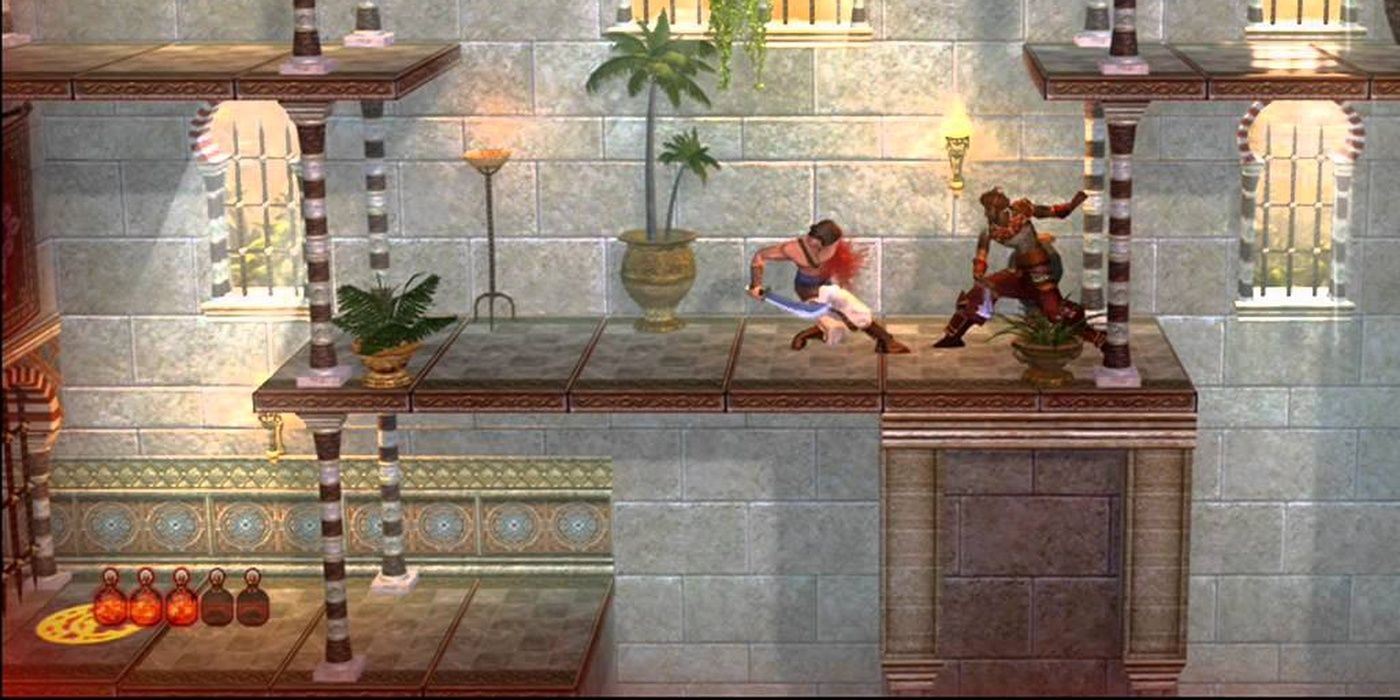 Gameplay of the Prince of Persia remake
