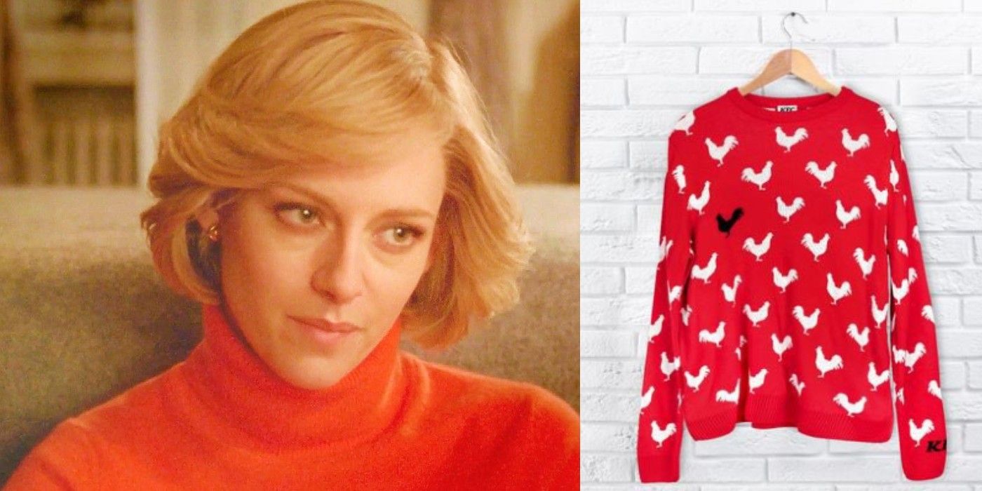 Princess Diana-Inspired Sweater By KFC Is A Weird Spencer Movie Tie-in
