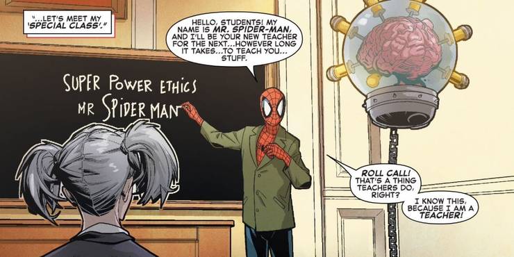 Non-mutant X-Men character: Spider-Man