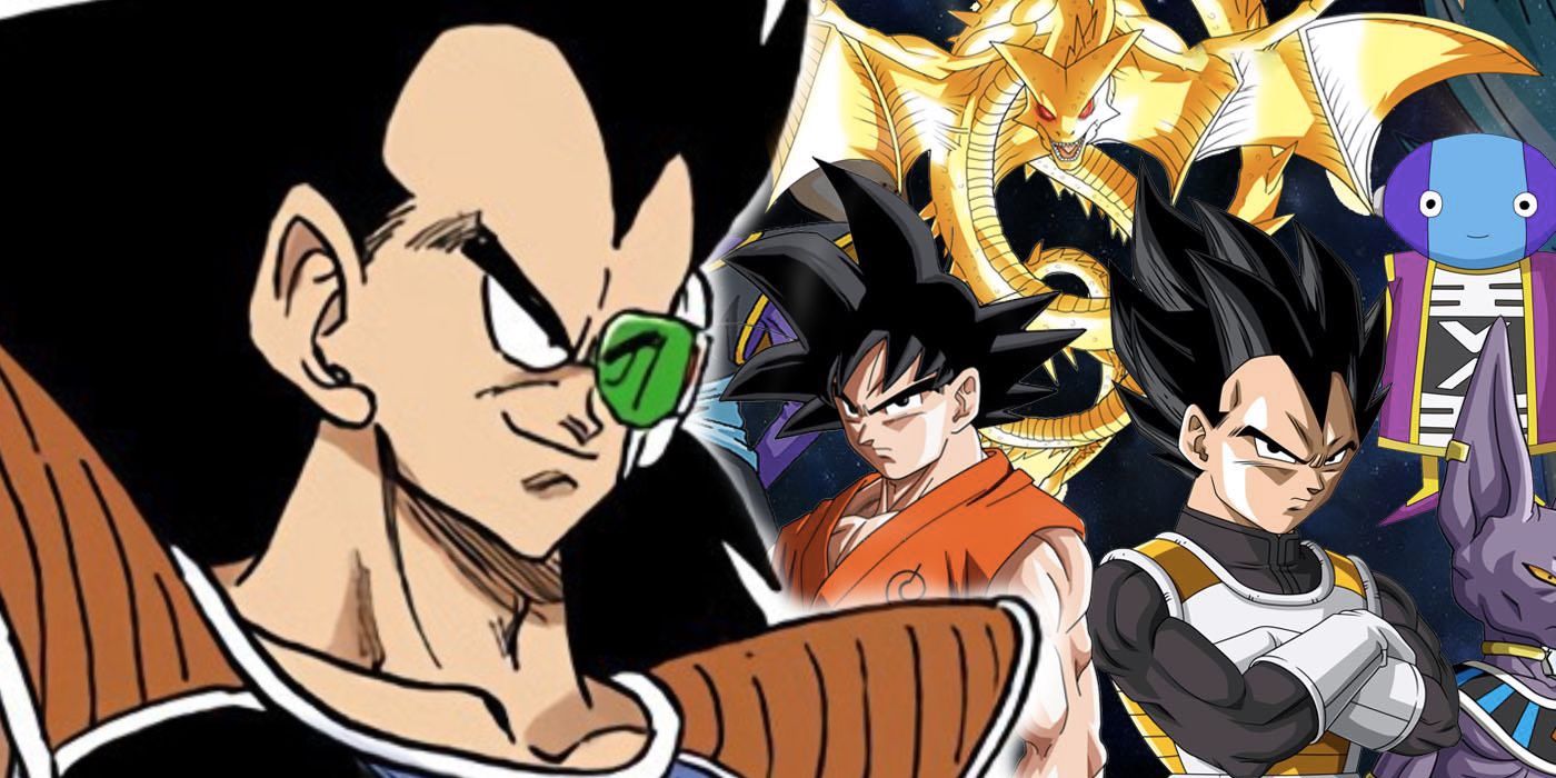 Raditz with other Dragon Ball characters
