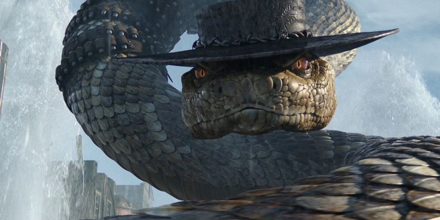 Rattlesnake Jake looking angrily in Rango