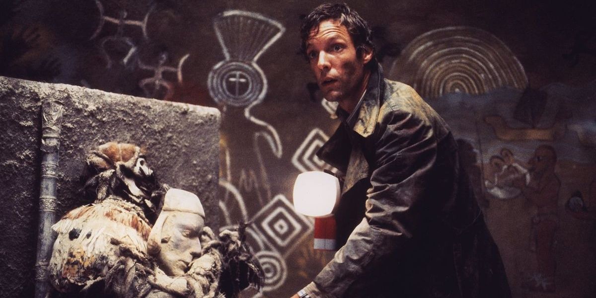 Richard Chamberlain explores an ancient underground site in The Last Wave