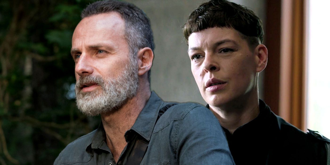 Rick Grimes with Jadis in The Walking Dead World Beyond Season 2