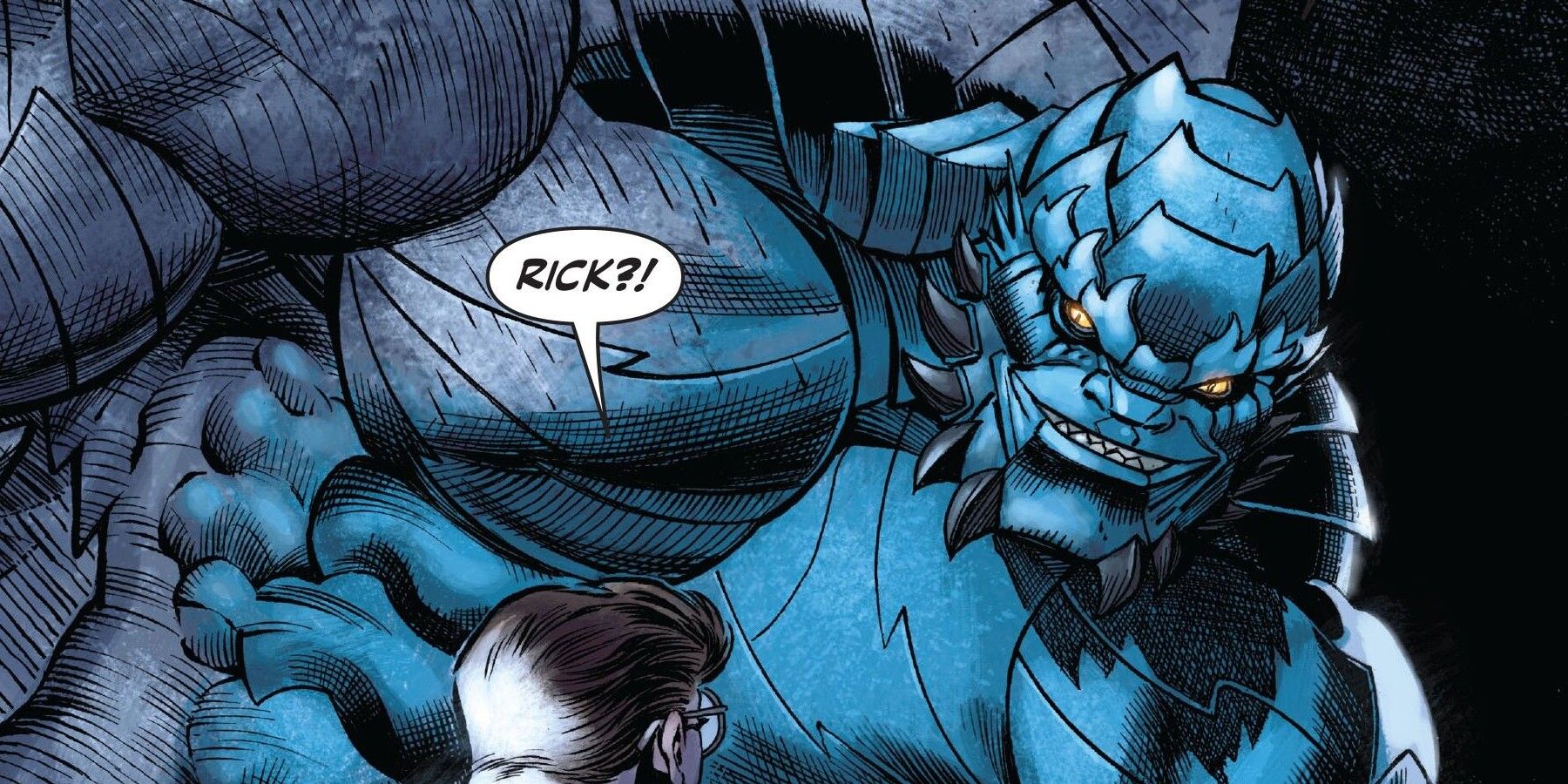 Rick Jones se transforma em bomba atômica na Marvel Comics.