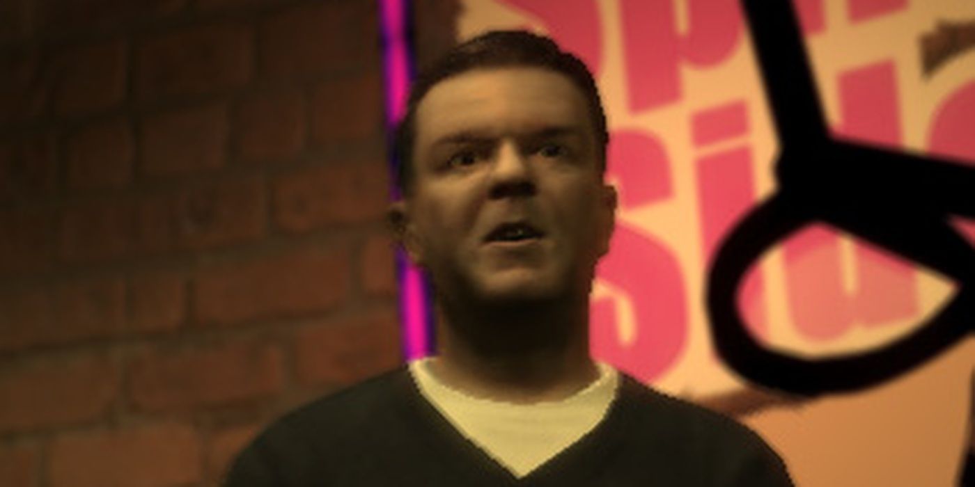 Ricky Gervais performs in Grand Theft Auto IV