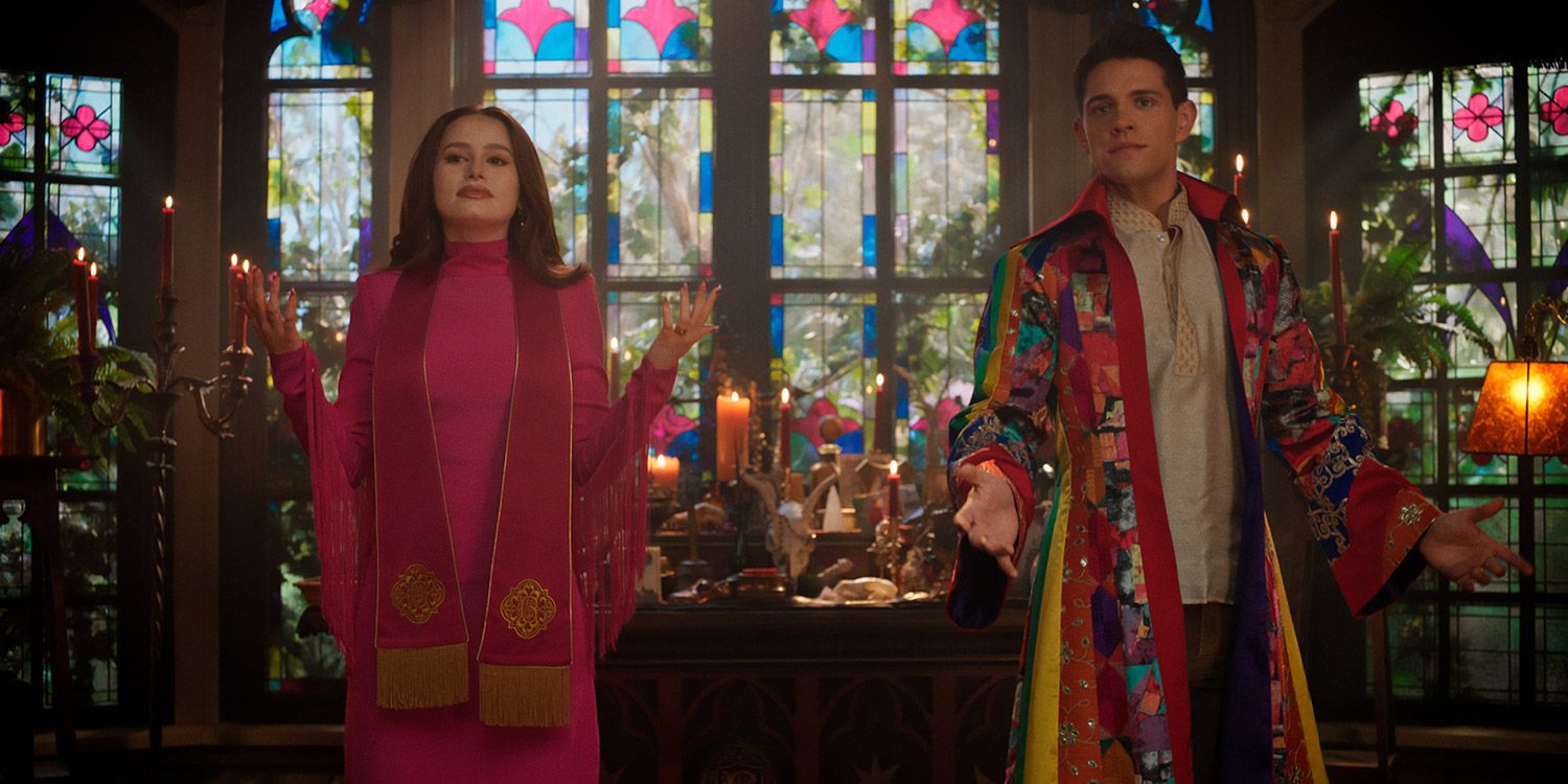 Cheryl and Kevin in Church on Riverdale.
