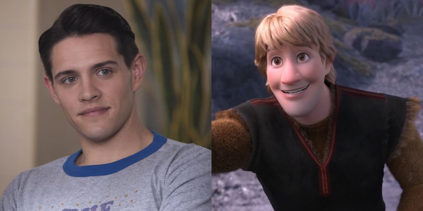 Split image showing Kevin in Riverdale and Kristoff in Frozen 2