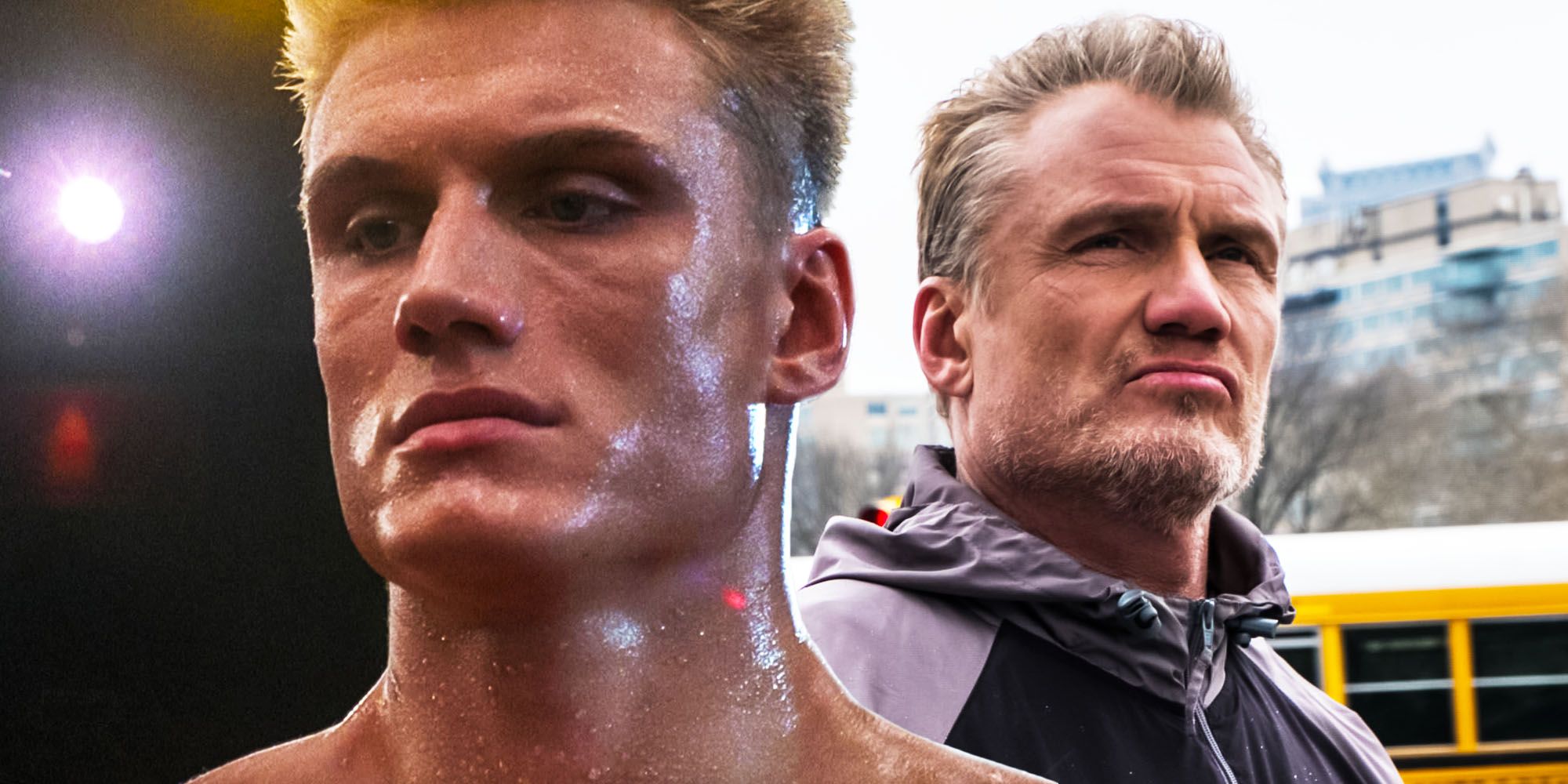 Dolph Lundgren as Ivan Drago in Rocky IV and Creed 2