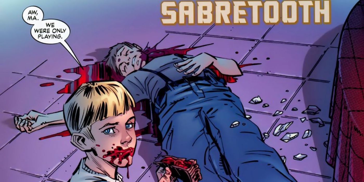 Sabretooth Murdered His Entire Family (Over A Slice Of Pie)