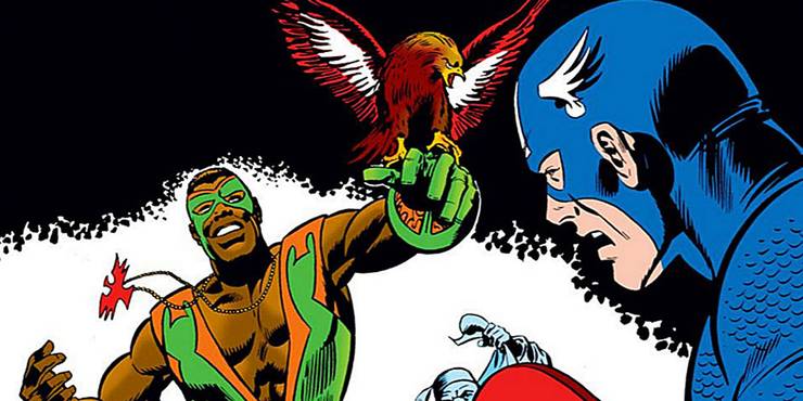 Sam Wilson and Red Wing greet Captain America for the first time.jpg?q=50&fit=crop&w=740&h=370&dpr=1