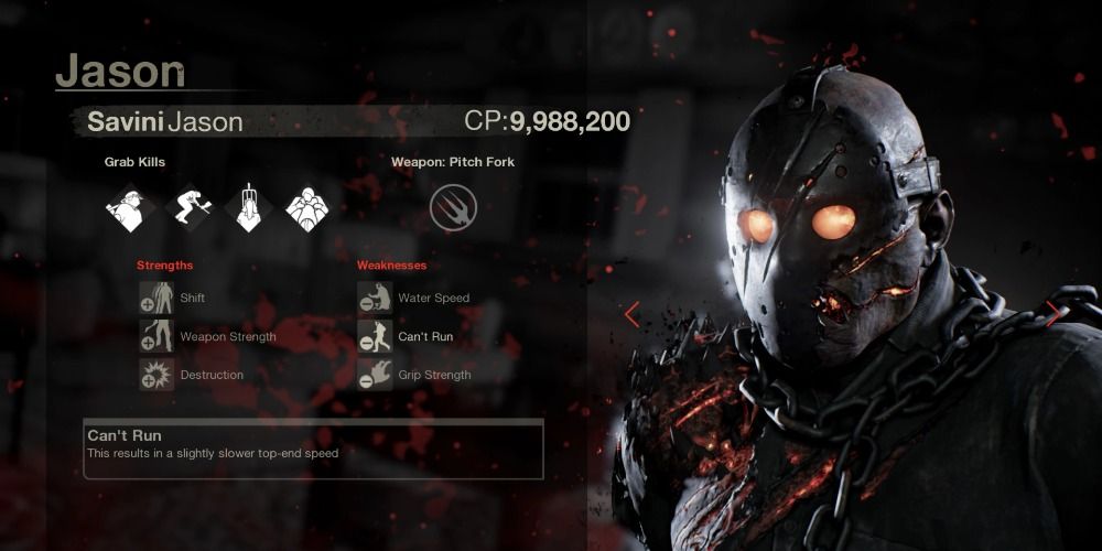 Friday The 13th The Game 10 Best Jasons, Ranked