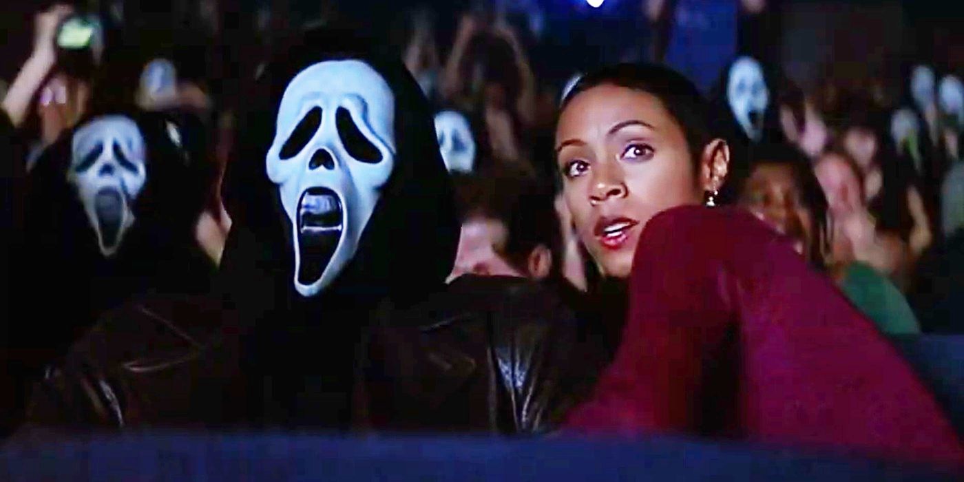Scream 2 opening movie theater