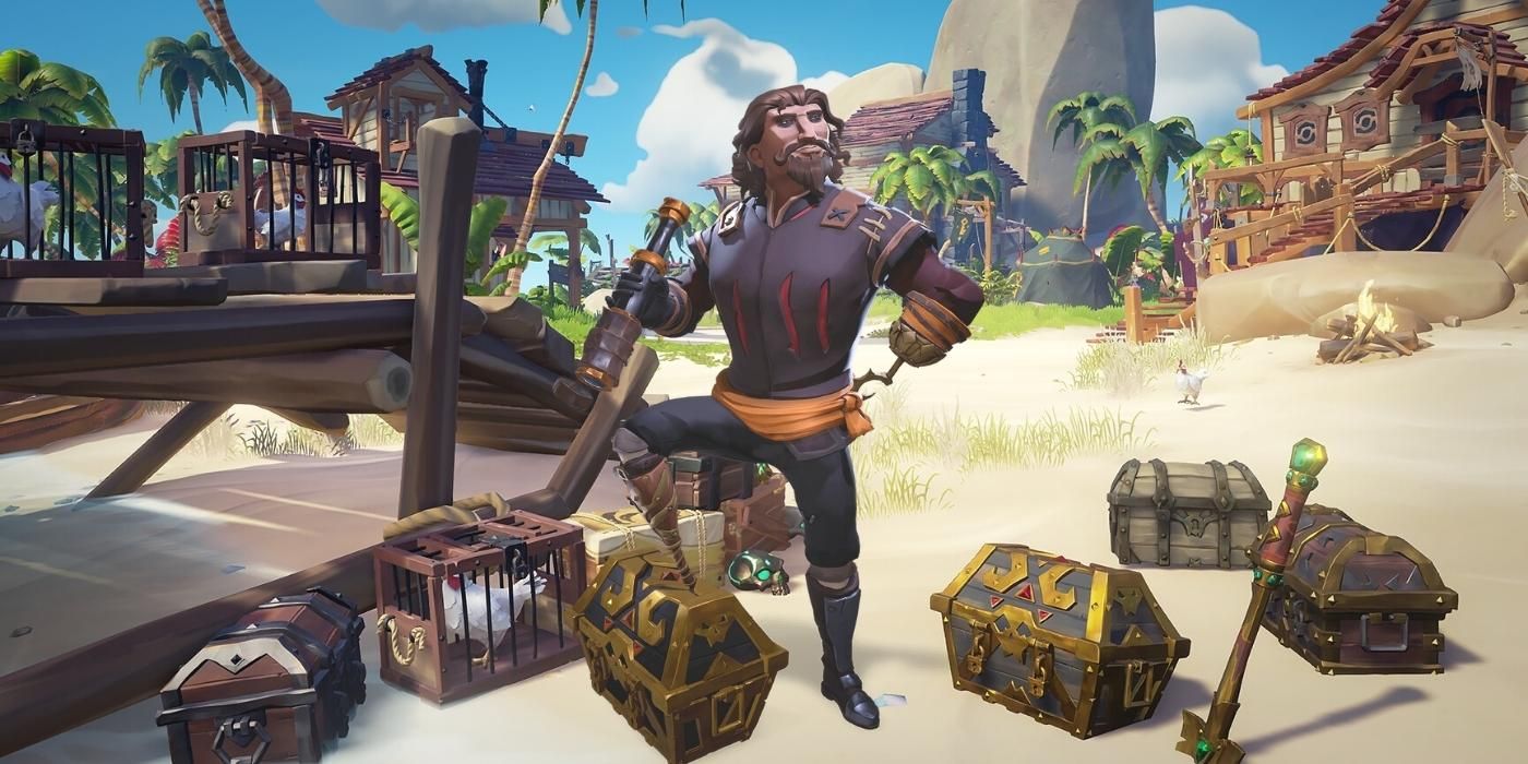 Sea of Thieves Players Can Now Bury Their Treasure With New Update