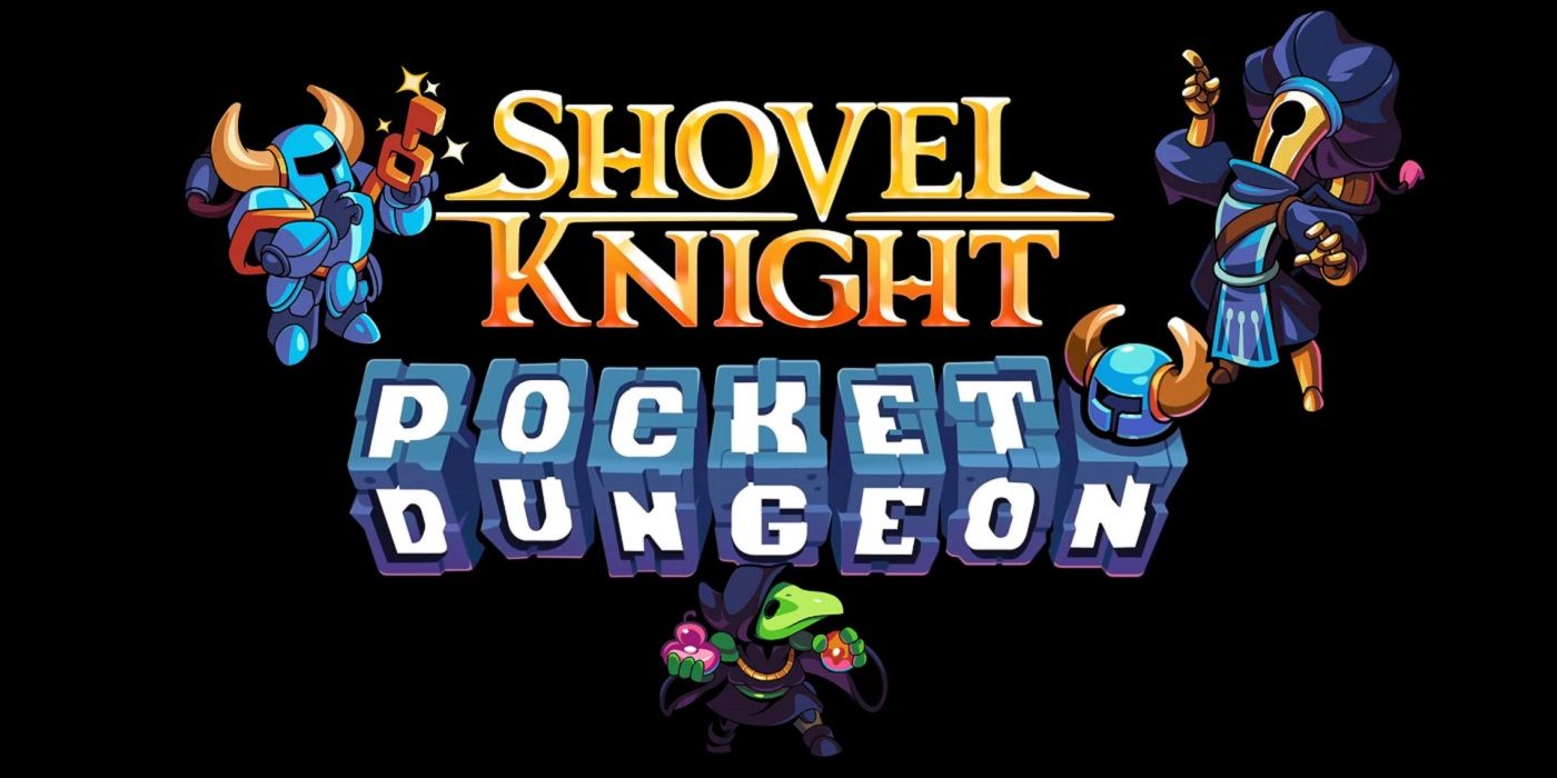Shovel Knight Pocket Dungeon Logo Header
