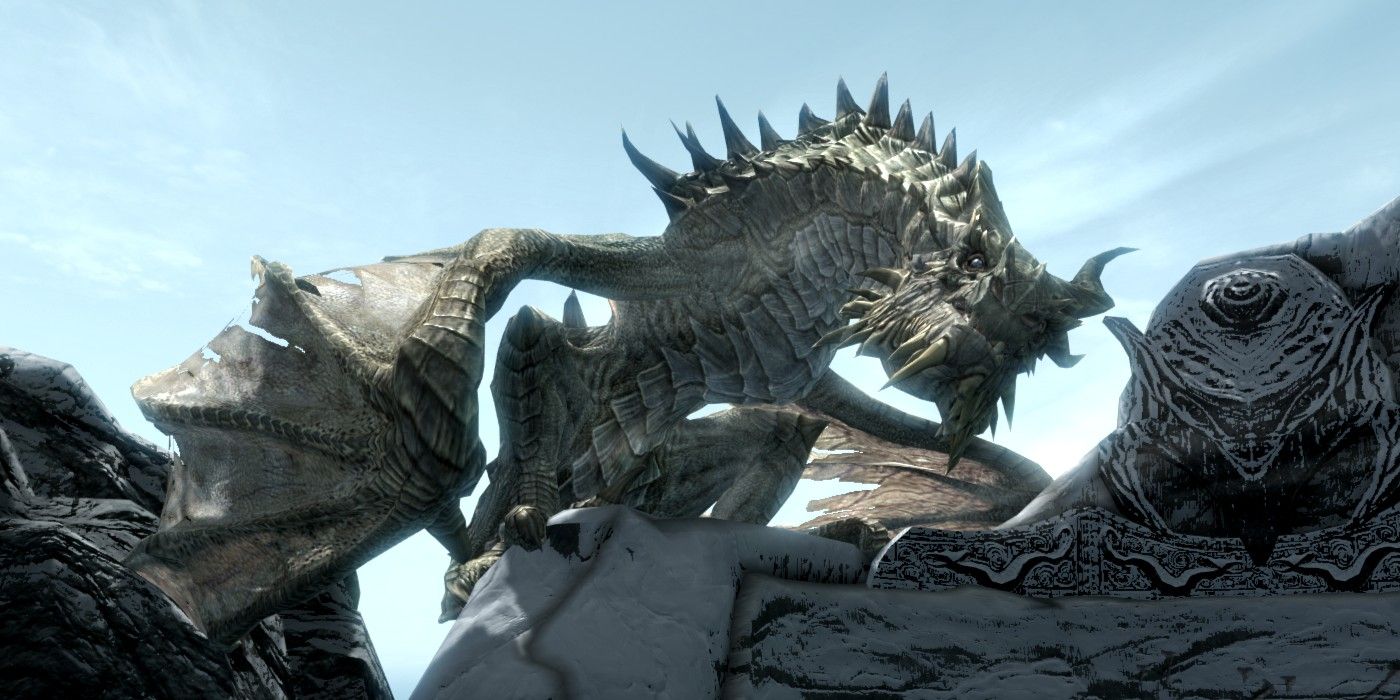 Skyrim: What Paarthurnax Says To the Dovahkiin In Dragon Language