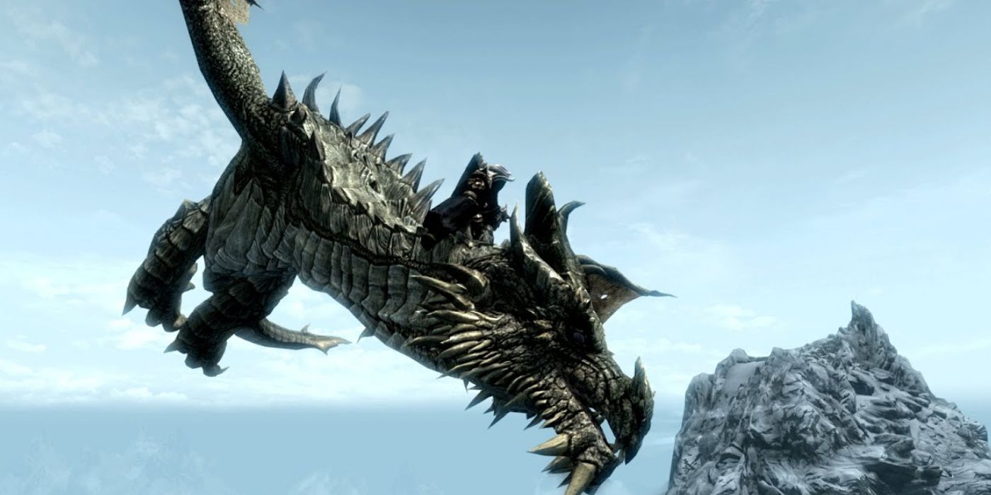 Skyrim How to Ride a Dragon