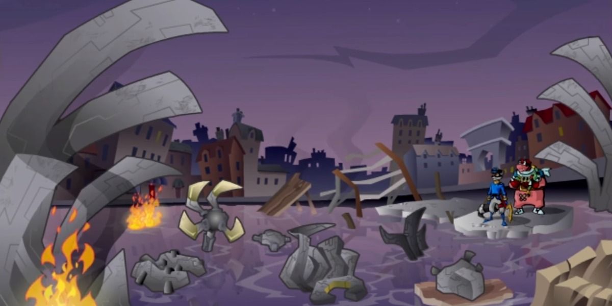 The Clockwork parts scattered across Paris in Sly 2.