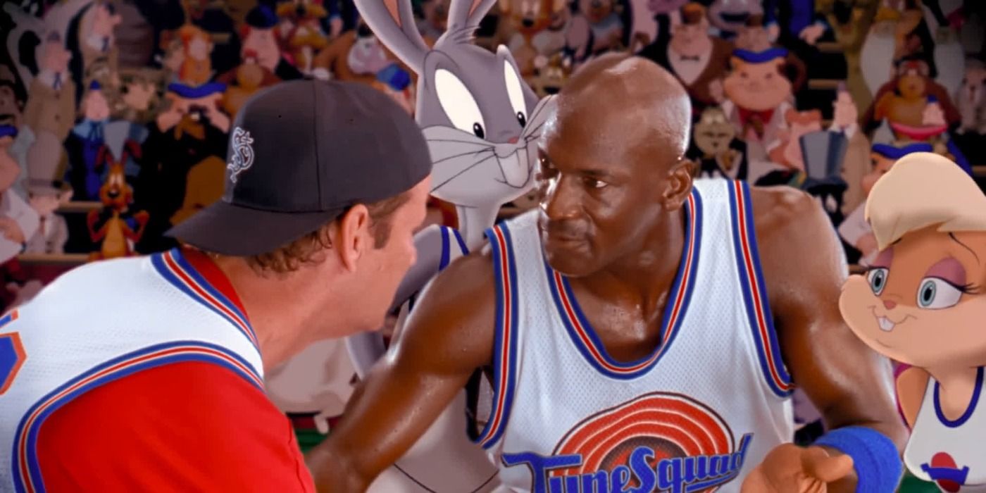 Bill comes to see Michael in Space Jam