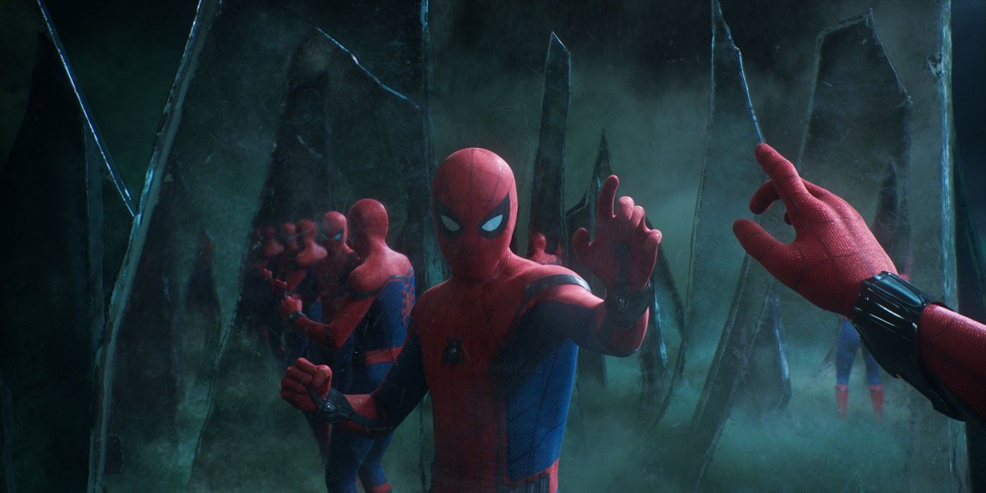 Mysterio's Mirror Illusion in Spider-Man: Far From Home
