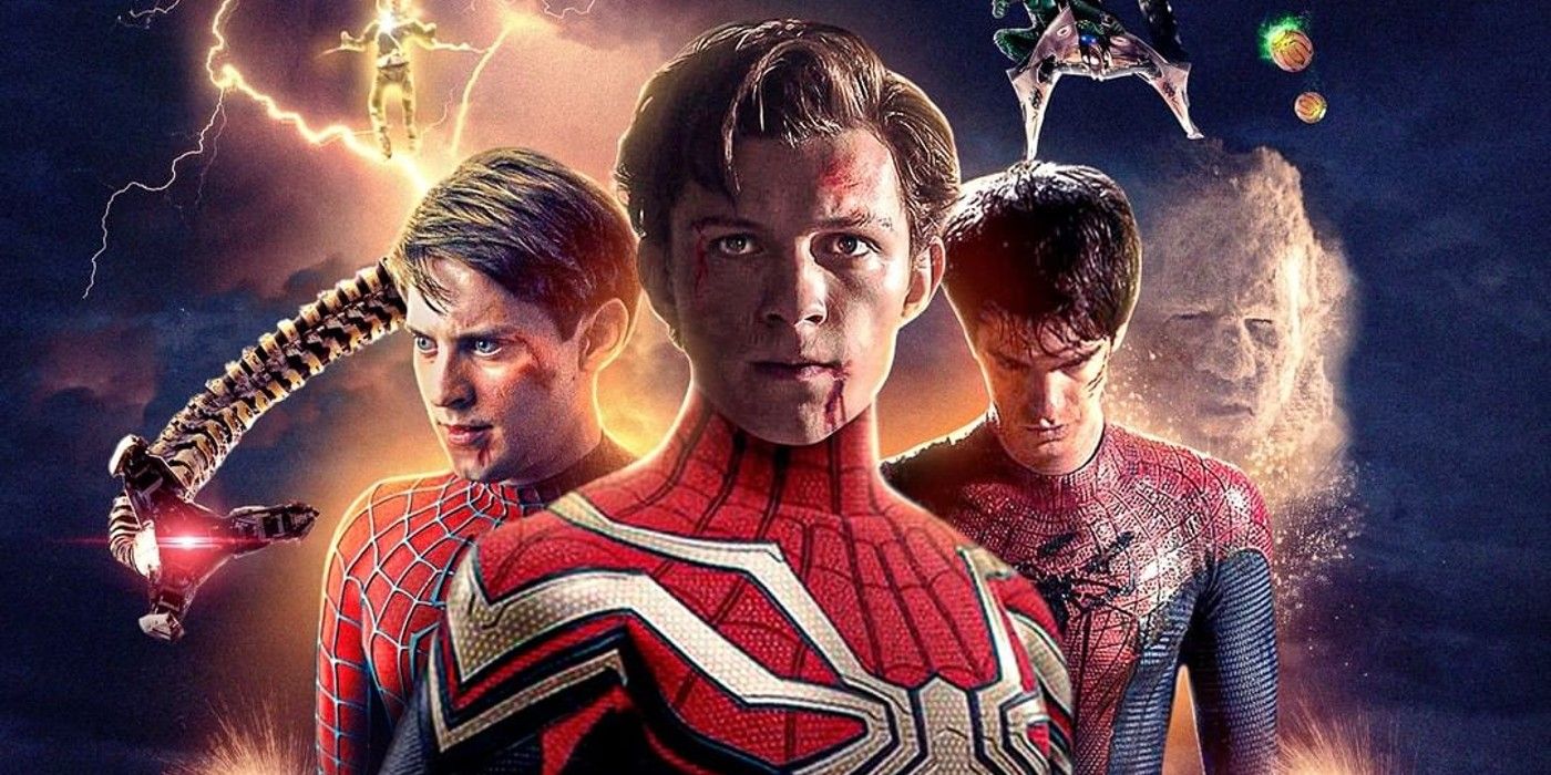 SpiderMan No Way Home Trailer Turned Into Epic Multiverse Poster Art