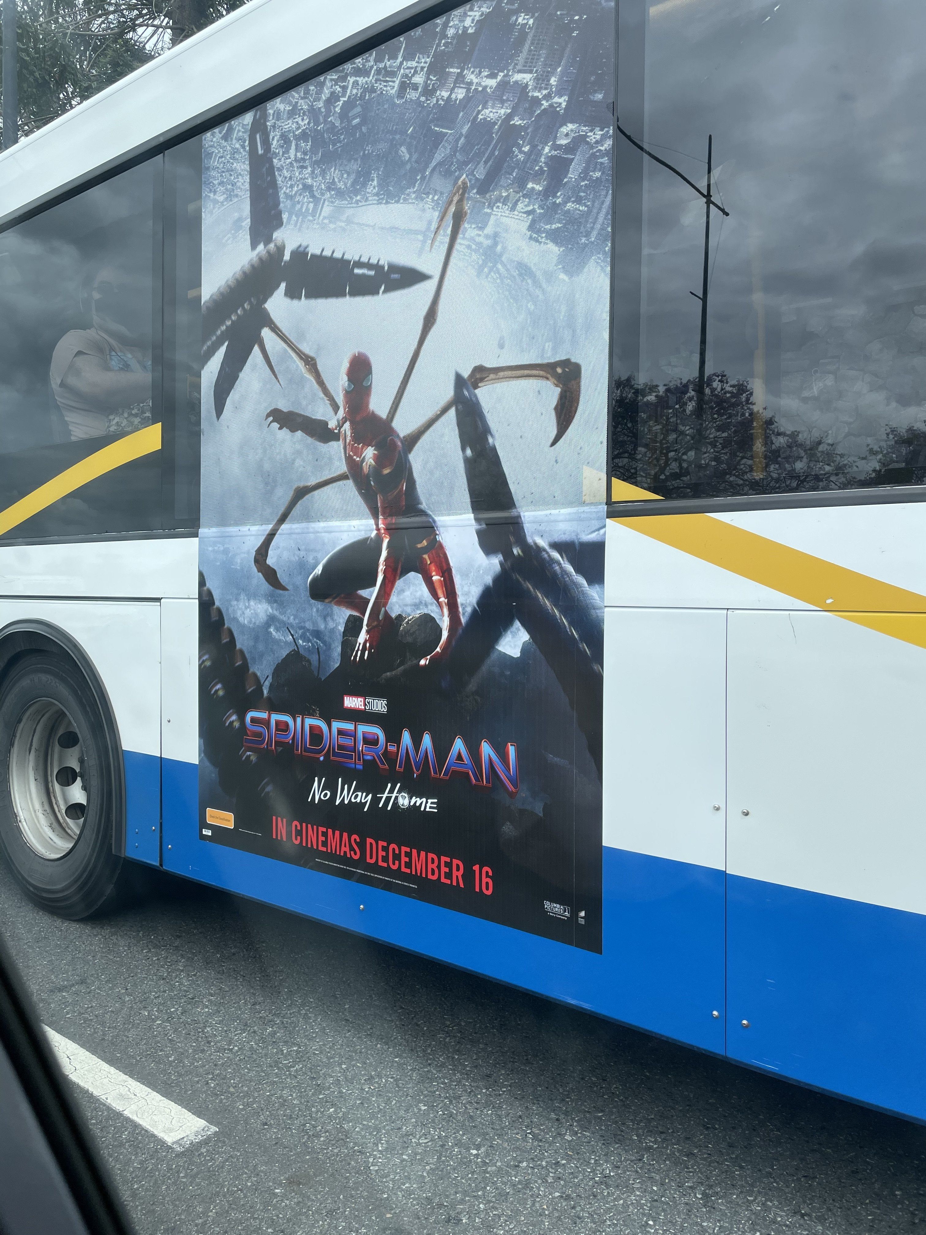 Spider-Man No Way Home Posted Spotted in Australia