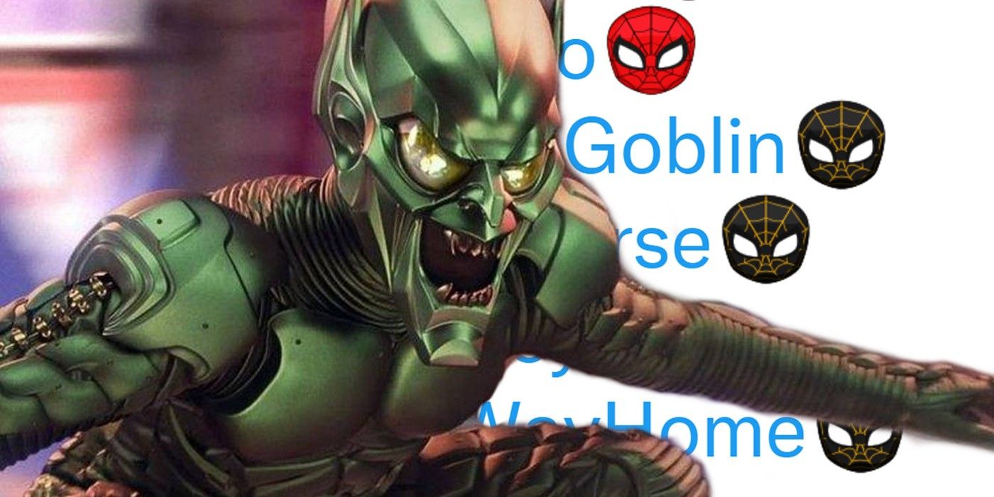 Spider Man No Way Home emojis Green Goblin
