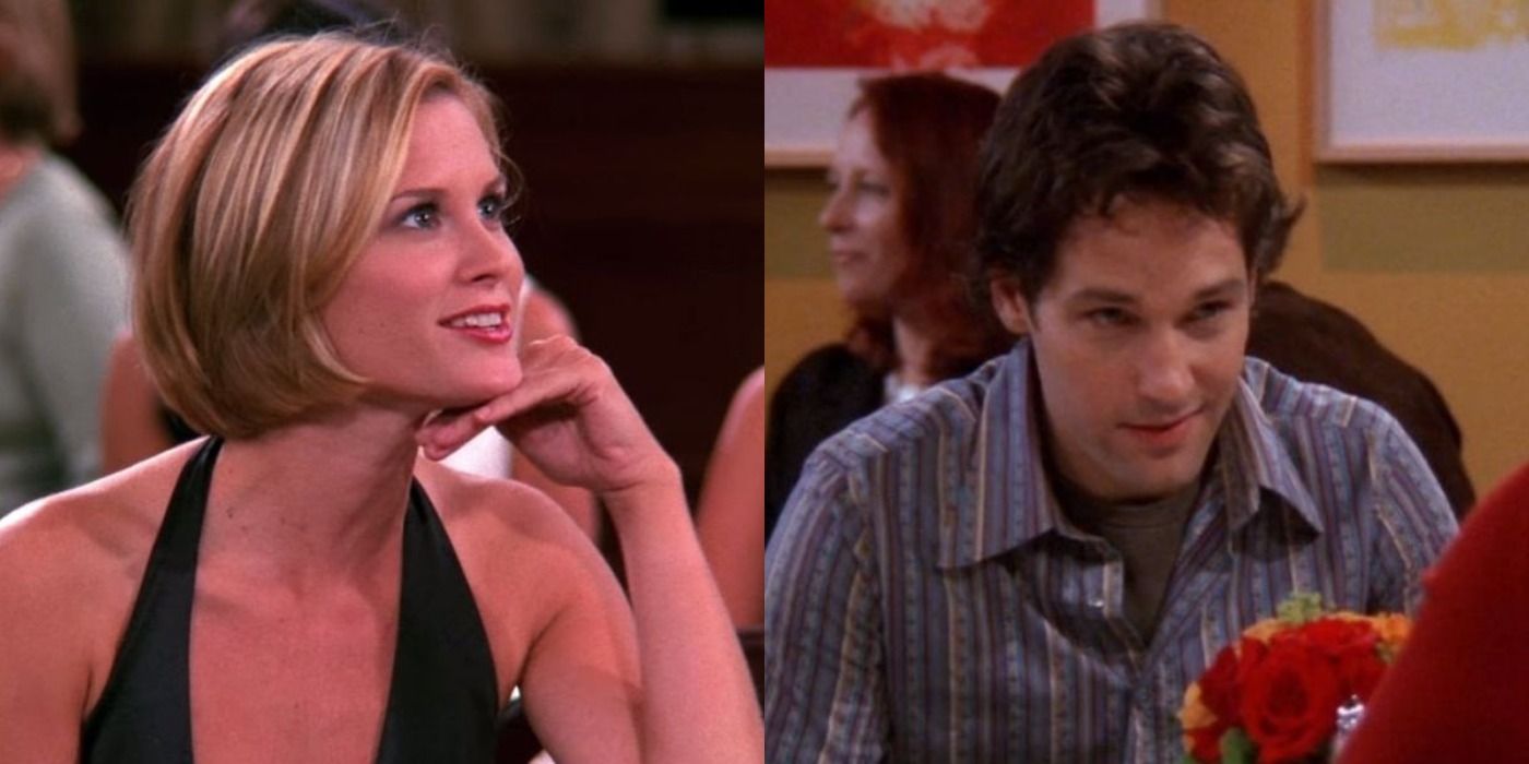 Split image of Mona and Mike in Friends