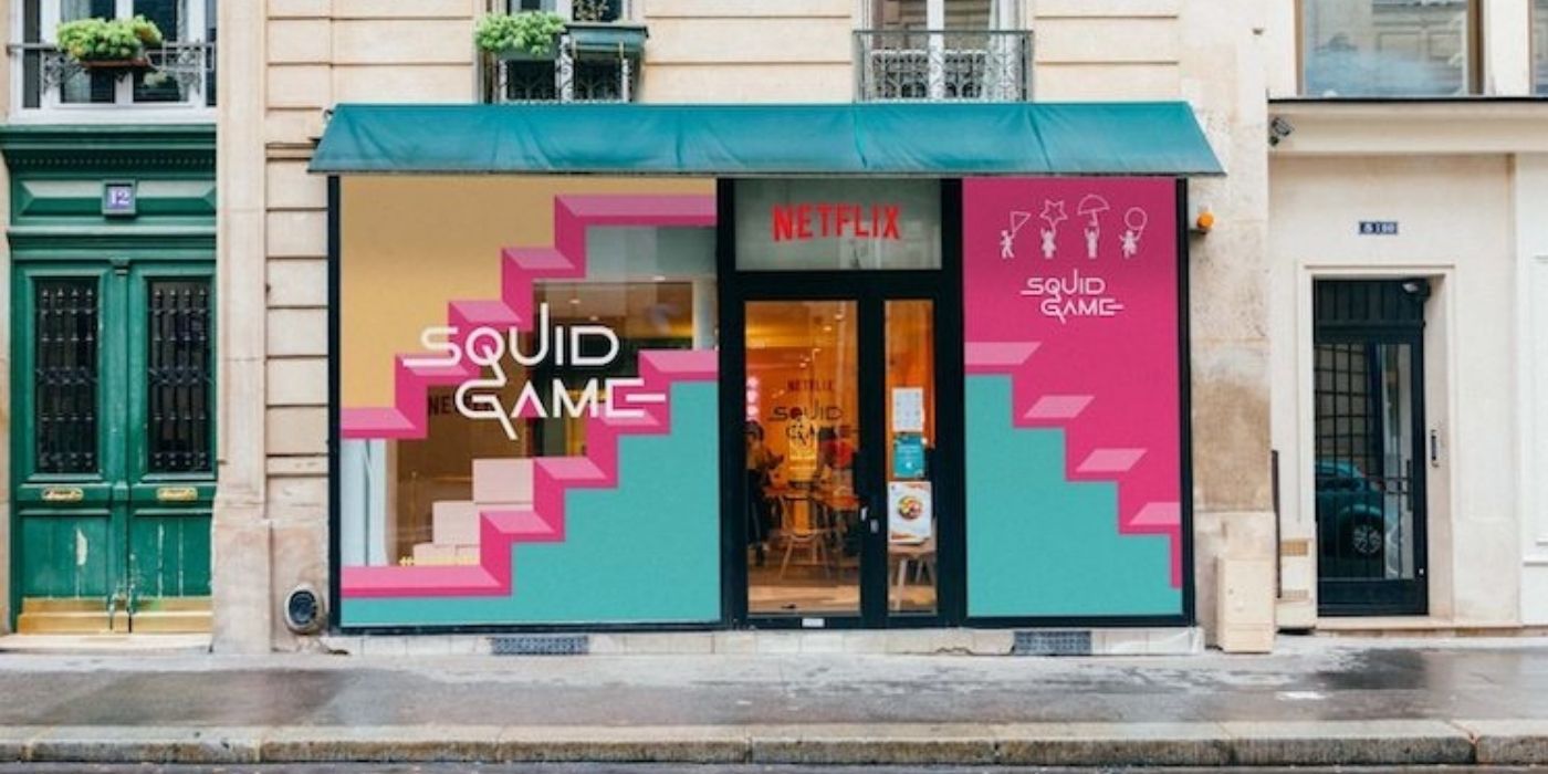 The Squid Game shop in Paris