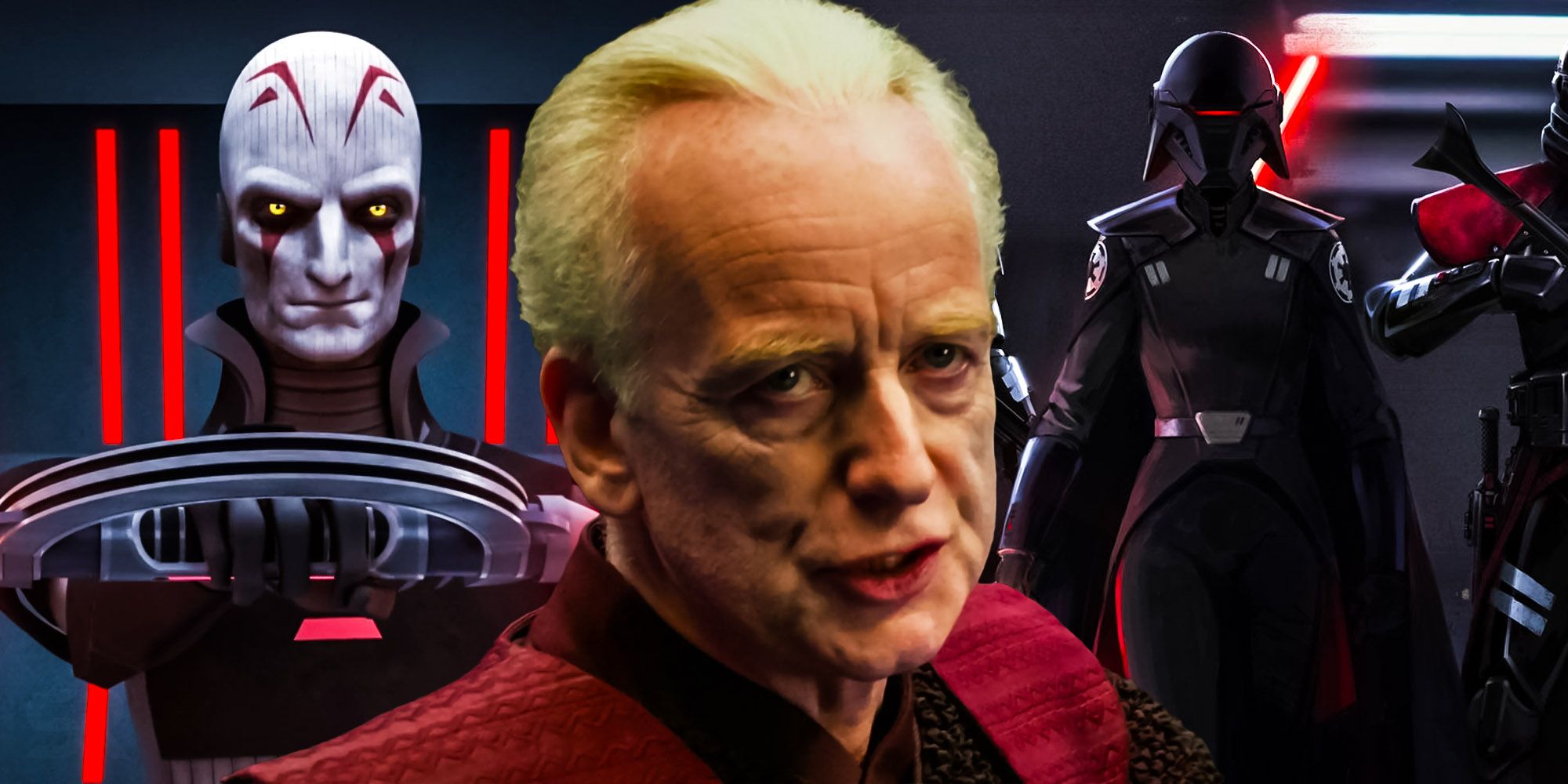 Star Wars Inquisitors are kept from becoming sith Palpatine