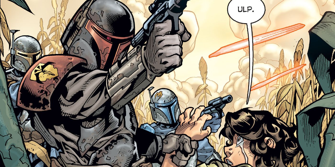 Jango Fett and Jaster Mereel in Star Wars: Open Seasons