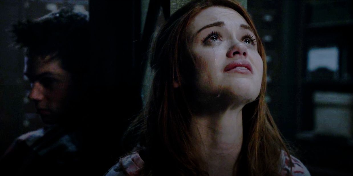 Lydia hears her grandmother's tape in Teen Wolf.