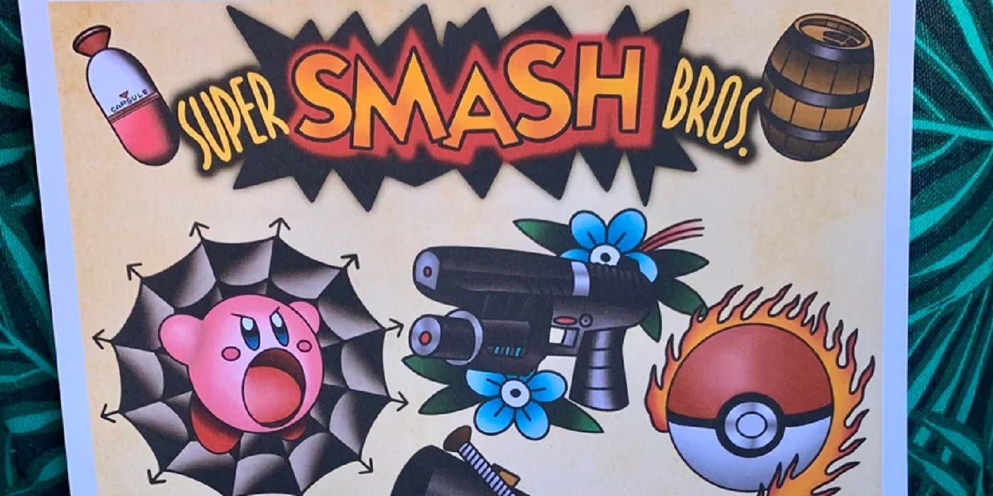 Super Smash Bros. 64 Tattoo Artist Unveils Designs