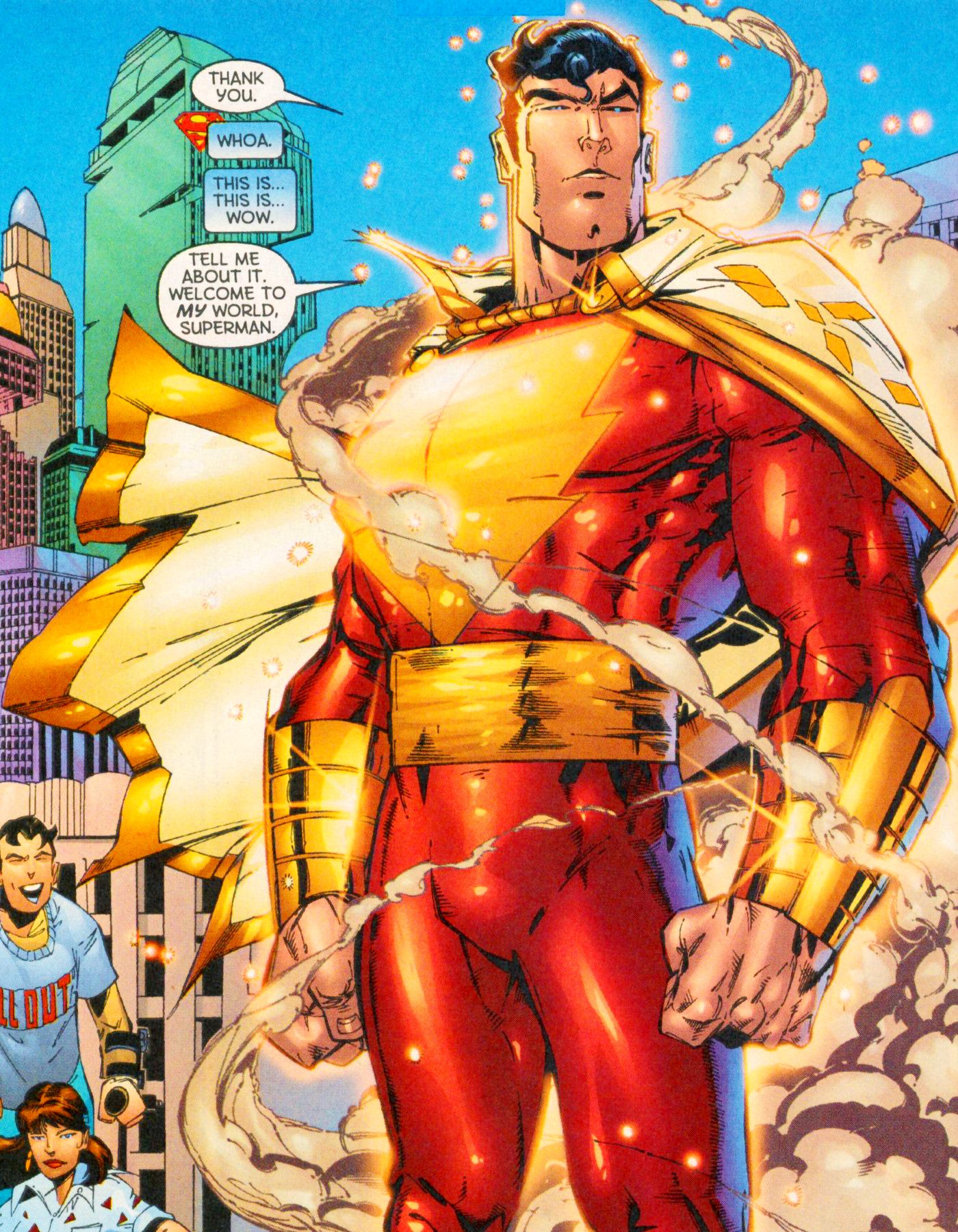 Superman Shazam Powers Weakness Magic