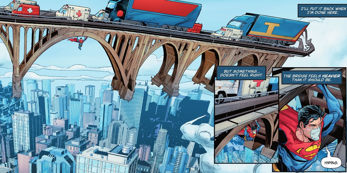 Superman Wearing Mask DC Comics Featured