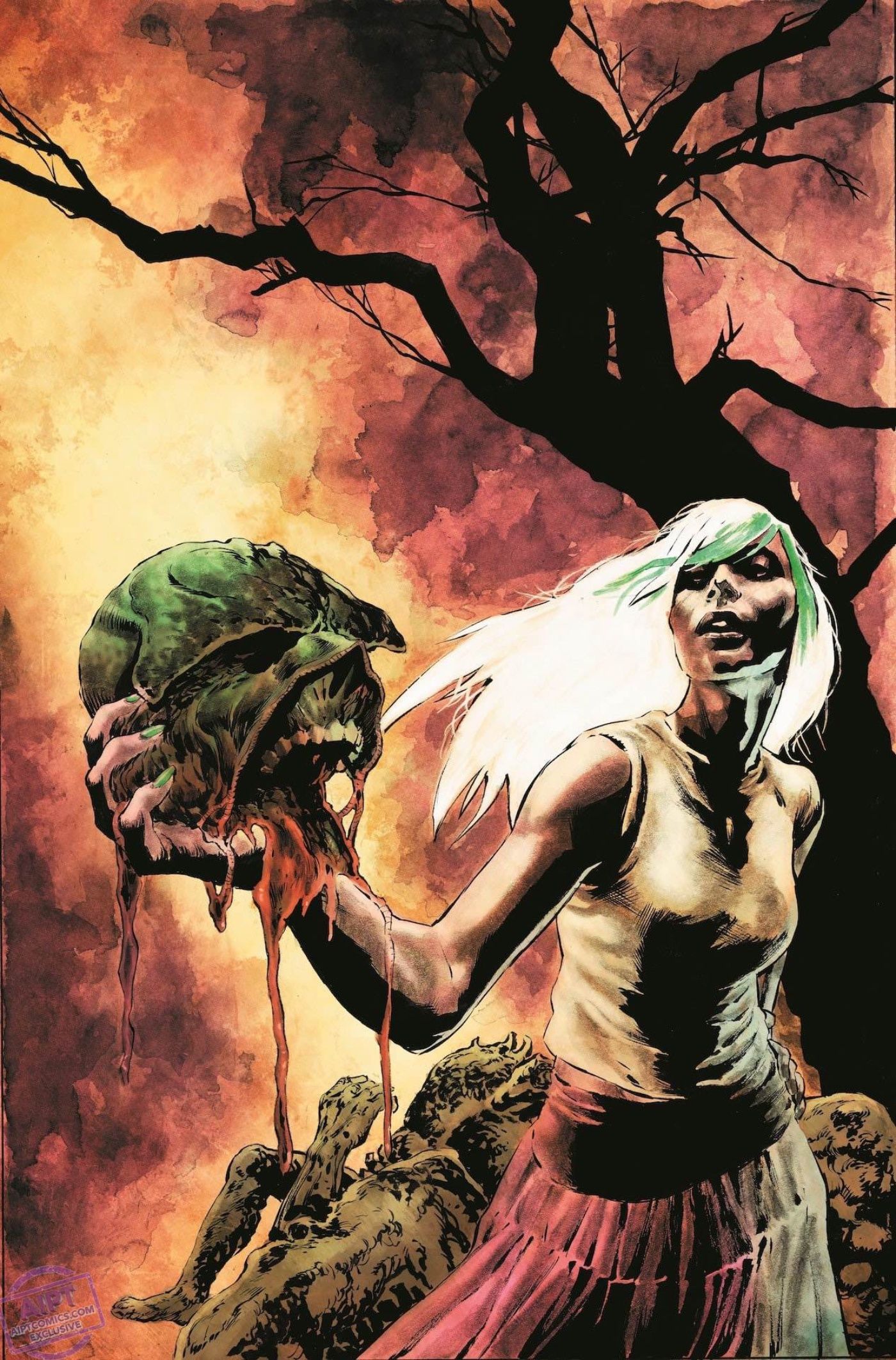 The New Swamp Thing Fights His Brother in Preview