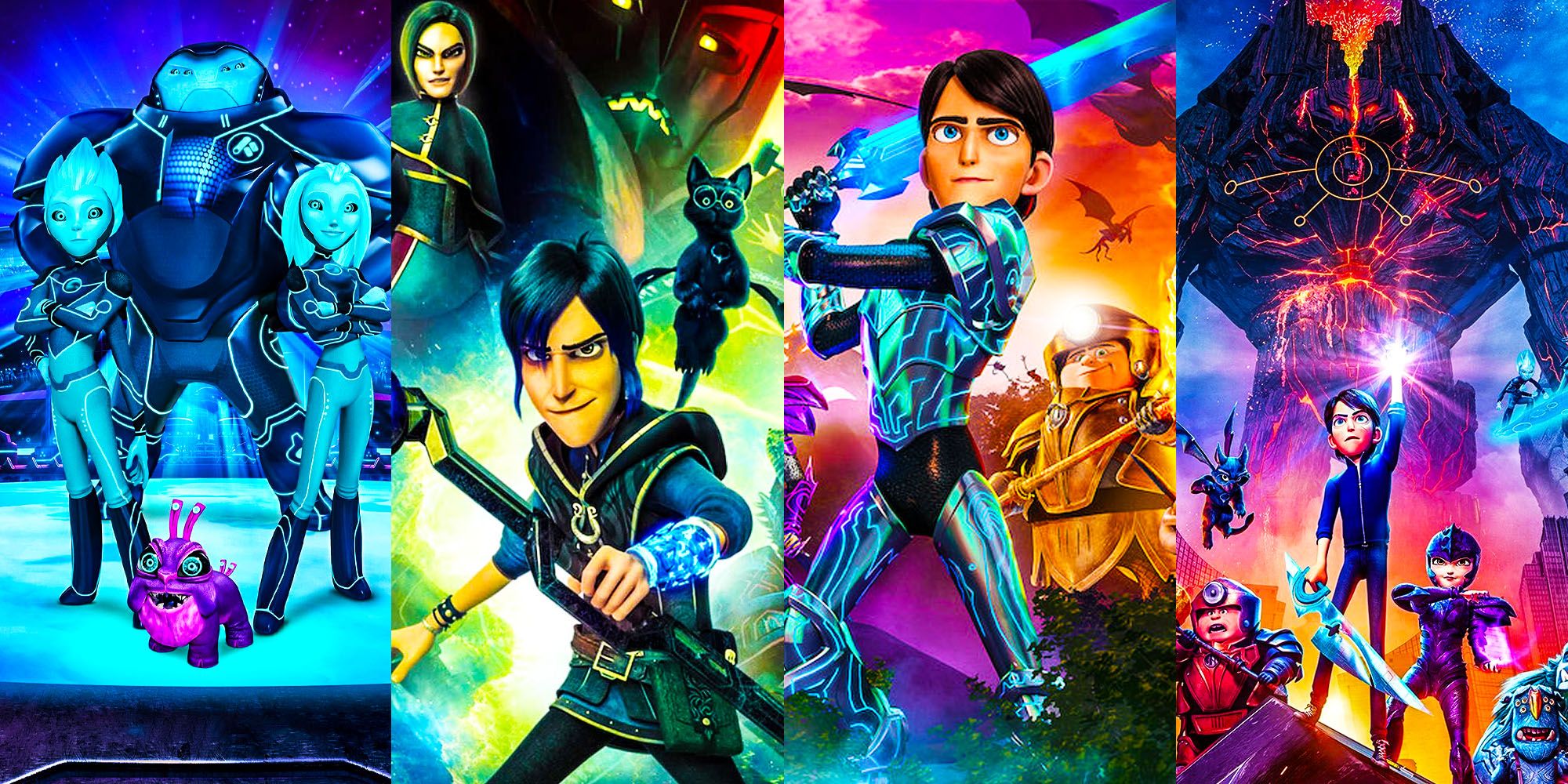 printable trollhunters tales of arcadia coloring pages