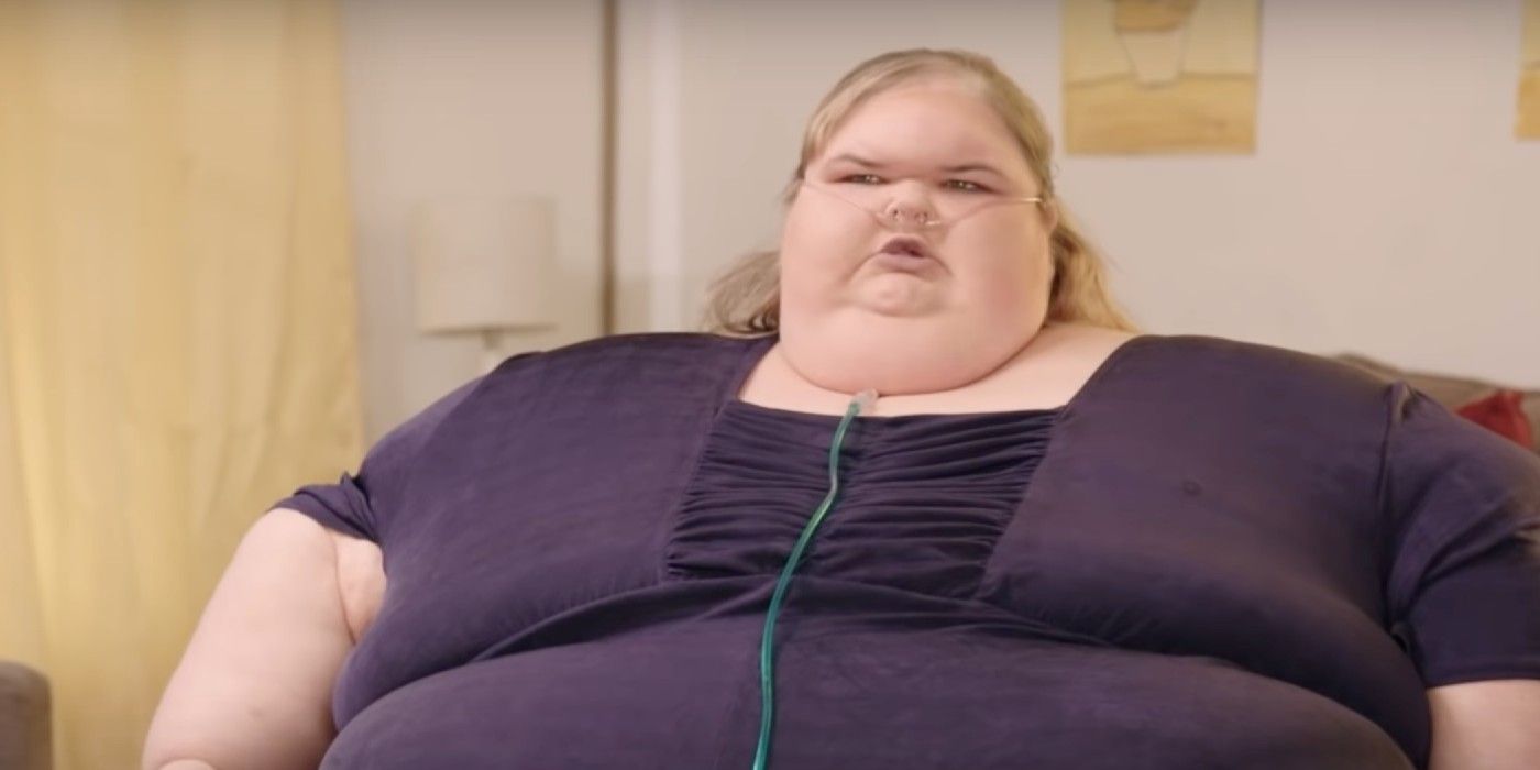 Tammy Slaton with a breathing tube in 1000-lb Sisters