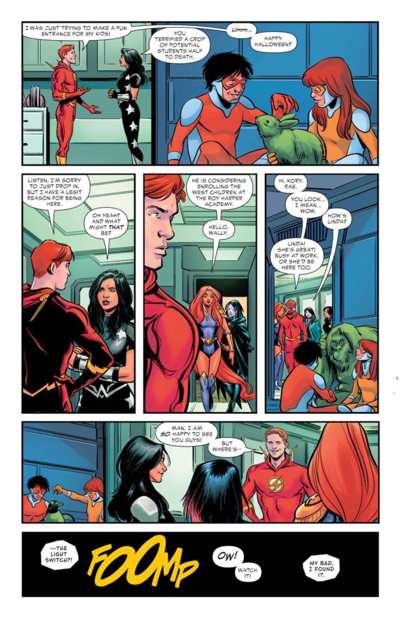 Teen Titans Academy 8 preview page 3