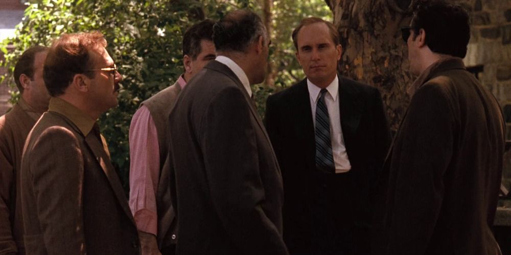 Tessio gets outed as a traitor in The Godfather