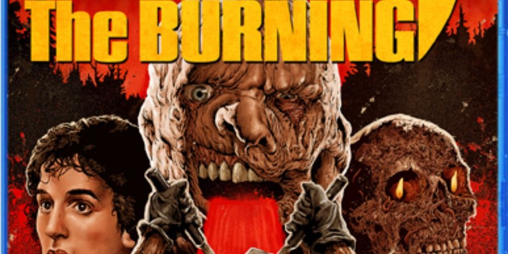The Burning Scream Factory blu ray cover